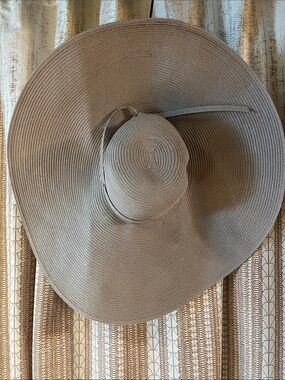 ☀️🕶️🩶24” light gray San Diego hat company packable sun hat 🩶☀️🕶️